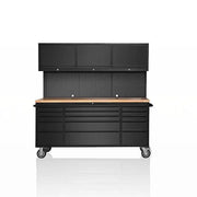 Kiwi Grab Kiwi Grab 72 Inch 18 Drawers black Tool Chest workbench 72 Inch 18 Drawers black Tool Chest workbench