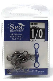 Sea- Harvester SWIVEL Barrel Swivel 1/0 PKT 4 Sea Harvester Barrel Swivel 1/0 PKT 4 Pack