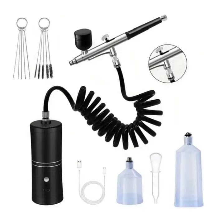 Airbrush Kit with Compressor Wireless Rechargeable – view 6