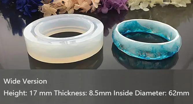 Resin Art NZ Moulds Bracelet Moulds - Diamond-Shaped Surface Bracelet Moulds - Diamond-Shaped Surface | NZ