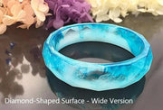Resin Art NZ Moulds Bracelet Moulds - Diamond-Shaped Surface Bracelet Moulds - Diamond-Shaped Surface | NZ