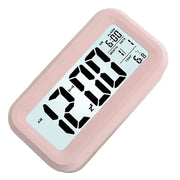 Digital Alarm Clock – Battery Operated with Indoor Temperature & Light Sensor Backlight (3 colors available) – view 9