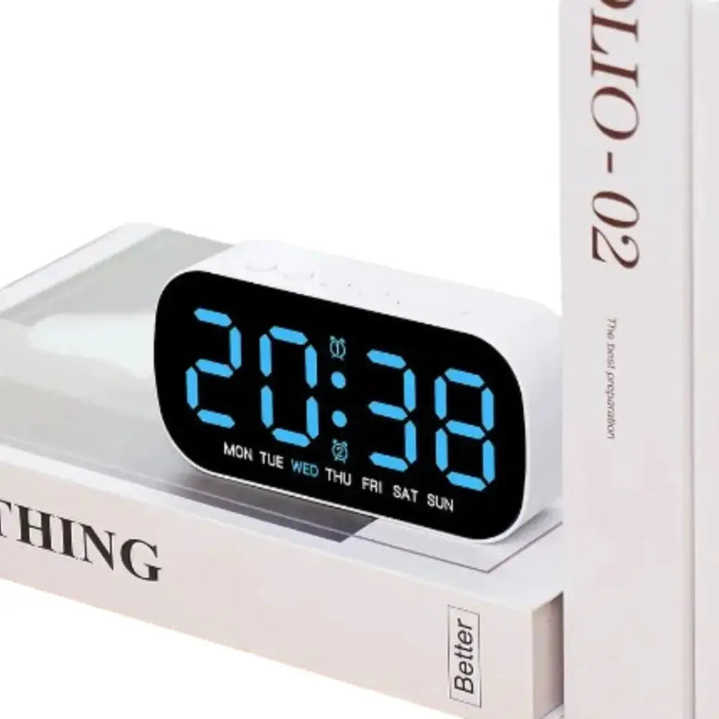 Digital Alarm Clock – USB Powered LED (different colours available) – view 10