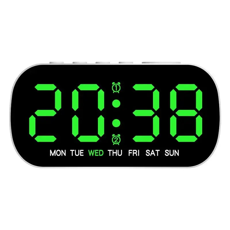 Digital Alarm Clock – USB Powered LED (different colours available) – view 15