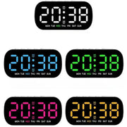 Digital Alarm Clock – USB Powered LED (different colours available) – view 4
