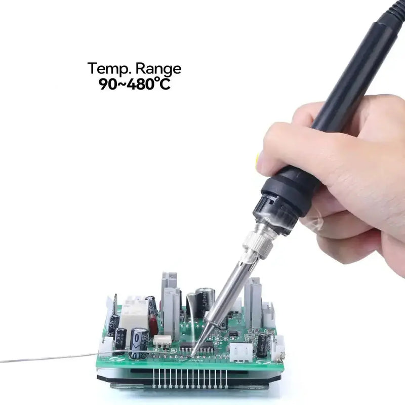 Digital Electric Soldering Iron Kit with Helping Hands (different plug type available) – view 11