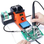 Digital Electric Soldering Iron Kit with Helping Hands (different plug type available) – view 6
