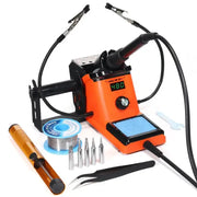 Digital Electric Soldering Iron Kit with Helping Hands (different plug type available) – view 1