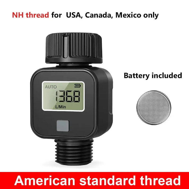 Digital LCD Water Flow Meter for Garden Irrigation (2 models available) – view 11