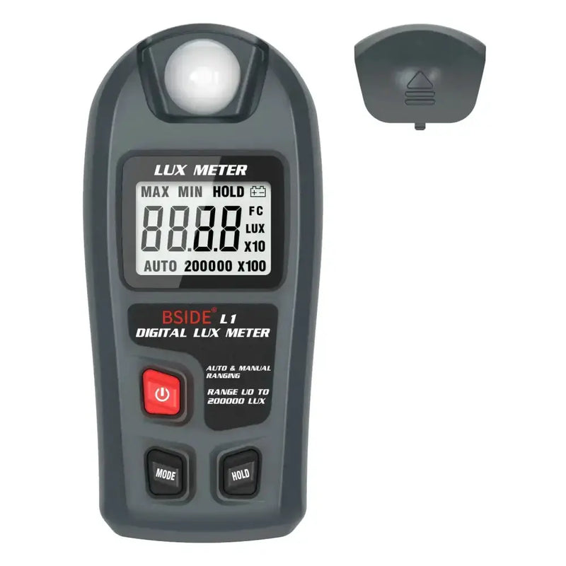 Habicare HBC Digital Lux Meter 0–200,000 Lux Light Tester Digital Lux Meter 0–200,000 Lux Light Tester