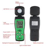 Habicare HBC Digital Lux Meter Habicare Digital Lux Light & Temp Meter