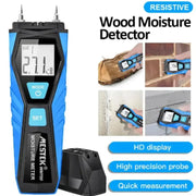Habicare HBC Digital Moisture Meter for Wood, Concrete, Cement & Brick Habicare Pin-Type Moisture Meter for Wood & Concrete