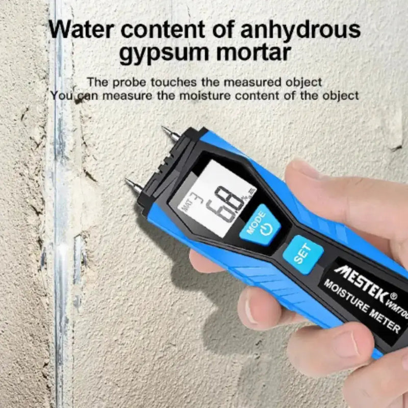 Habicare HBC Digital Moisture Meter for Wood, Concrete, Cement & Brick Habicare Pin-Type Moisture Meter for Wood & Concrete