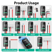 Digital Multimeter 600V AC/DC True RMS Auto-Range Tester (2 models available) – view 10