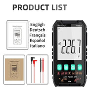 Digital Multimeter 600V AC/DC True RMS Auto-Range Tester (2 models available) – view 7