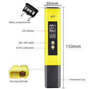 Habicare HBC Digital pH & TDS/EC Water Quality Tester Digital pH & TDS/EC Water Quality Tester