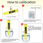 Habicare HBC Digital pH & TDS/EC Water Quality Tester Digital pH & TDS/EC Water Quality Tester