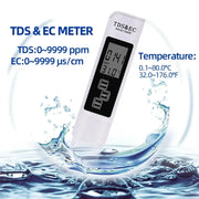 Habicare HBC Digital pH & TDS/EC Water Quality Tester Digital pH & TDS/EC Water Quality Tester