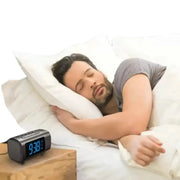 Habicare HBC Digital Projection Alarm Clock Radio Digital Projection Alarm Clock Radio