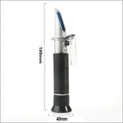 Digital Refractometer 0–80% Brix/Alcohol/Glycol Portable Handheld ATC Meter – view 3