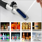 Digital Refractometer 0–80% Brix/Alcohol/Glycol Portable Handheld ATC Meter – view 8