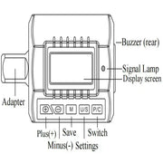 Digital Torque Adapter 1/2″ Drive with 3/8″ & 1/4″ Adapters (different models available) – view 2
