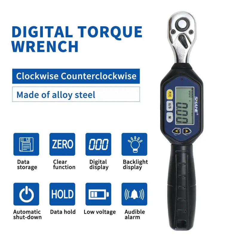 Digital Torque Wrench (1/4″, 3/8″, 1/2″) (different models available) – view 6