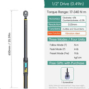 Digital Torque Wrench 1.5–340 N·m (±2% Accuracy) (different models available) – view 22