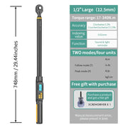 Digital Torque Wrench 1.5–340 N·m (±2% Accuracy) (different models available) – view 18