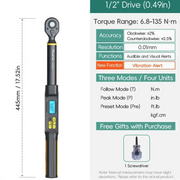 Digital Torque Wrench 1.5–340 N·m (±2% Accuracy) (different models available) – view 15