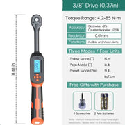 Digital Torque Wrench 1.5–340 N·m (±2% Accuracy) (different models available) – view 20
