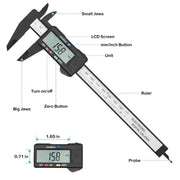 9eight5 Tools & Kits (multipurpose) Digital Vernier Caliper (0mm - 150mm) Digital Vernier Caliper (0mm - 150mm)