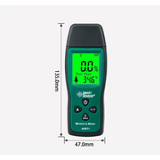 Habicare HBC Digital Wood Moisture Meter (AS971) Habicare Wood Moisture Meter AS971 Digital LCD