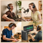 Habicare 9eight5 DJ Wired Studio Headphones – Over-Ear DJ Wired Studio Headphones – Over-Ear