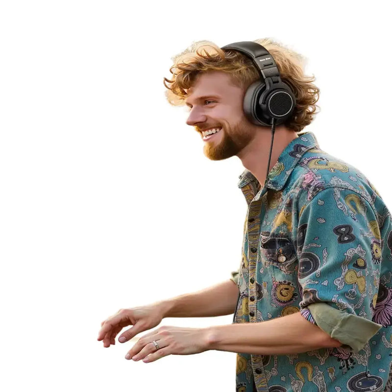 Habicare 9eight5 DJ Wired Studio Headphones – Over-Ear DJ Wired Studio Headphones – Over-Ear