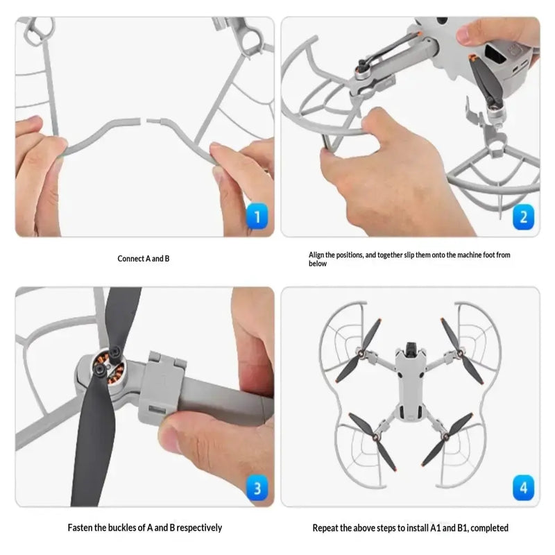 Habicare HBC DJI Mini 4 Pro Anti-Collision Ring Accessory DJI Mini 4 Pro Anti-Collision Ring Accessory