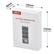 Habicare HBC DJI Mini 5 Pro 3-Battery Fast Charger DJI Mini 5 Pro 3-Battery Fast Charger