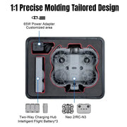 Habicare HBC DJI Neo 2 Carrying Case with RC-N2 Controller DJI Neo 2 Carrying Case with RC-N2 Controller
