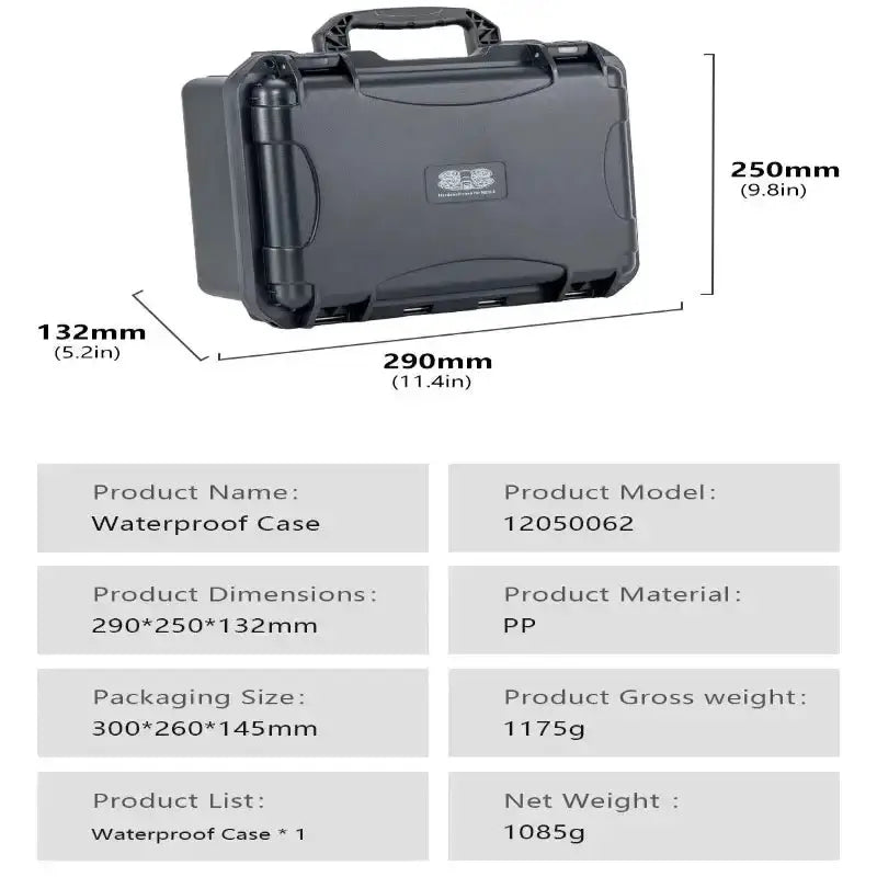 Habicare HBC DJI Neo 2 Carrying Case with RC-N2 Controller DJI Neo 2 Carrying Case with RC-N2 Controller