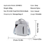 Habicare HBC DJI NEO 2 Storage Bag for Drone & Accessories DJI NEO 2 Storage Bag for Drone & Accessories