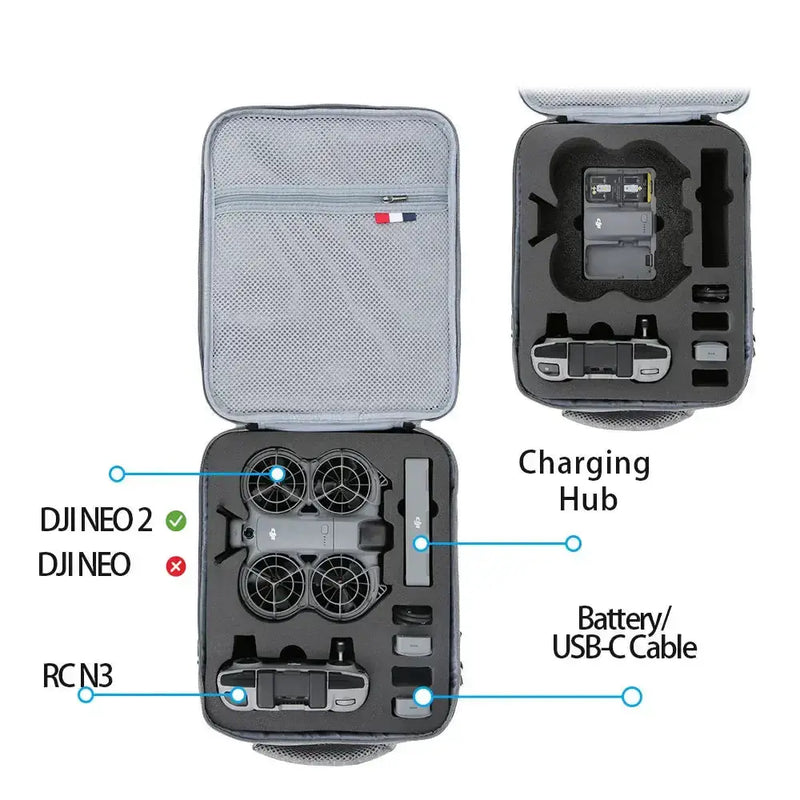 Habicare HBC DJI NEO 2 Storage Bag for Drone & Accessories DJI NEO 2 Storage Bag for Drone & Accessories