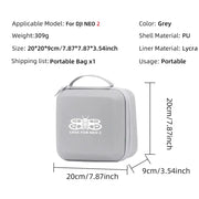 Habicare HBC DJI Neo 2 Waterproof Carrying Handbag (Black & Grey) DJI Neo 2 Waterproof Carrying Handbag (Black & Grey)