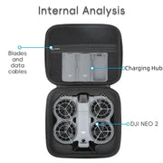 Habicare HBC DJI Neo 2 Waterproof Carrying Handbag (Black & Grey) DJI Neo 2 Waterproof Carrying Handbag (Black & Grey)