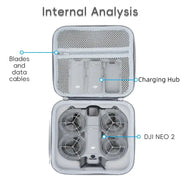 Habicare HBC DJI Neo 2 Waterproof Carrying Handbag (Black & Grey) DJI Neo 2 Waterproof Carrying Handbag (Black & Grey)