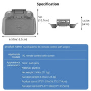Habicare HBC DJI RC 2 Full Screen Sunshade Protector DJI RC 2 Full Screen Sunshade Protector