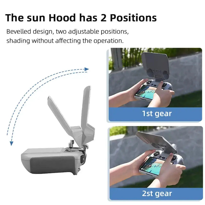 Habicare HBC DJI RC 2 Full Screen Sunshade Protector DJI RC 2 Full Screen Sunshade Protector
