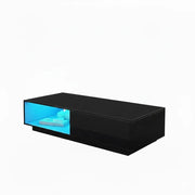 sue-e furniture Coffee tables 'Romote' Black Gloss Coffee table with RGB LED Lighting 'Romote' Black Gloss Coffee table with RGB LED Lighting