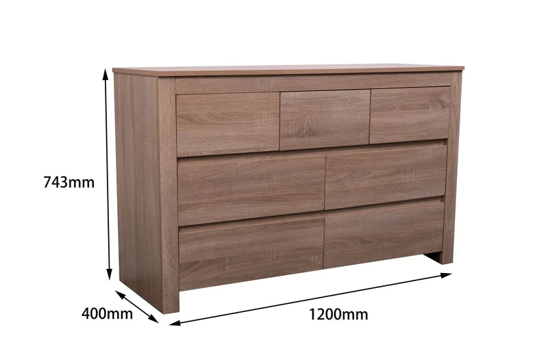 sue-e furniture Low boys 'Byron' Light Oak Low Boy 'Byron' Light Oak Low Boy
