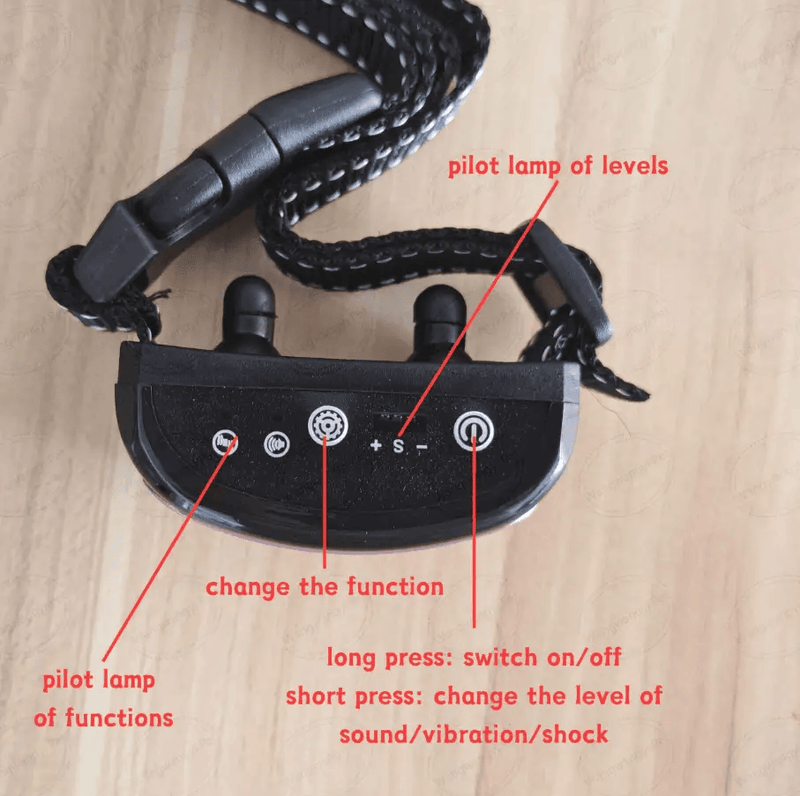 Dog Anti Barking Collar Beeping Chargeable Dog Training Device – view 5