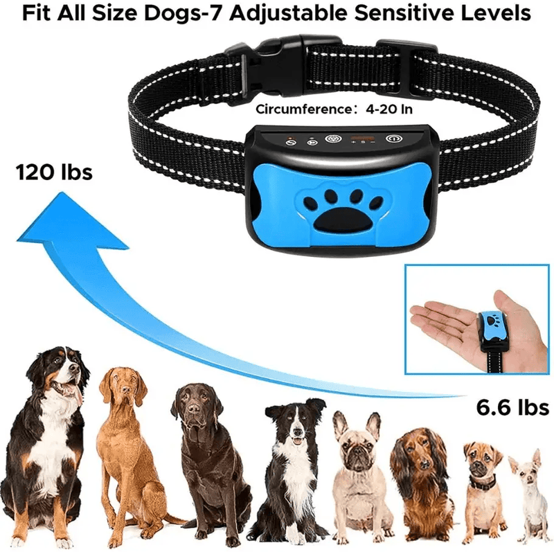 Dog Anti Barking Collar Beeping Chargeable Dog Training Device – view 11